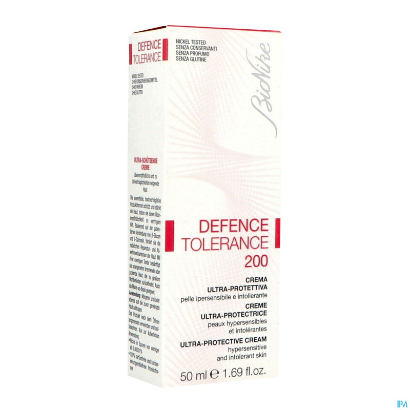 Bionike tolerance creme 200 ultra    50ml