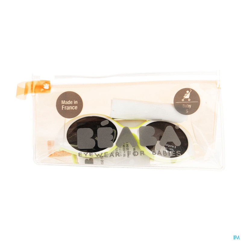 Beaba lunettes soleil baby s citron