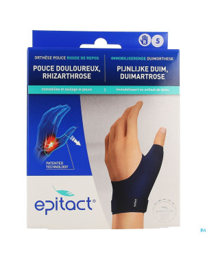 Epitact orthese pouce rigide droite s