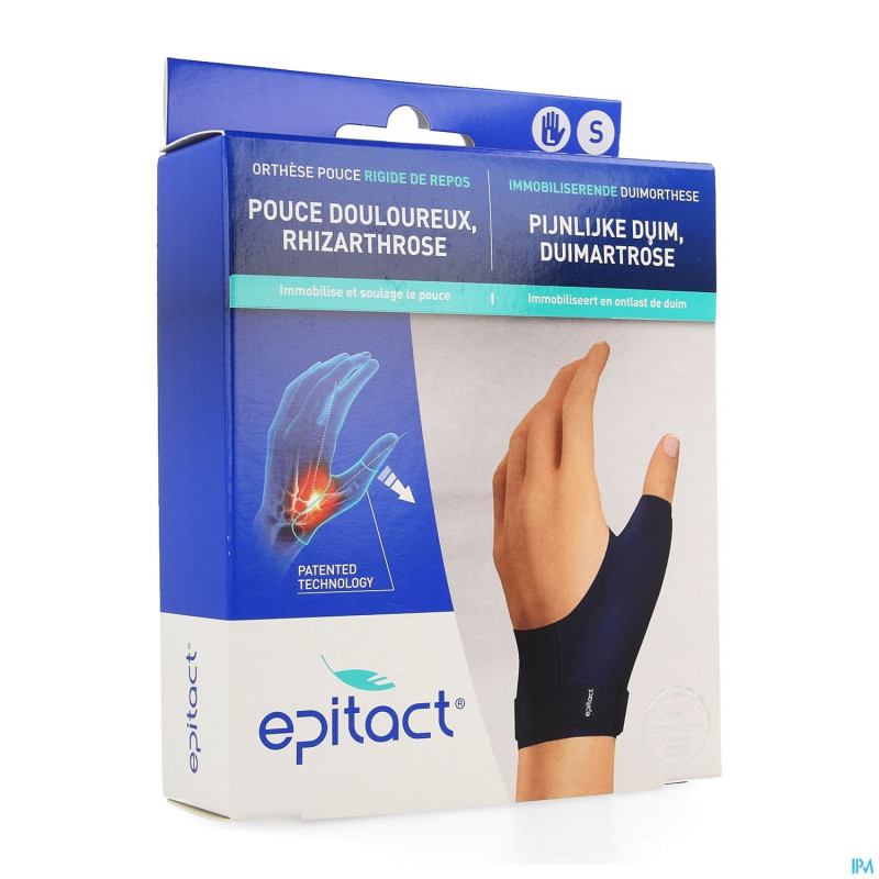 Epitact orthese pouce rigide gauche s