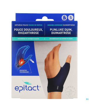 Epitact orthese pouce rigide gauche s