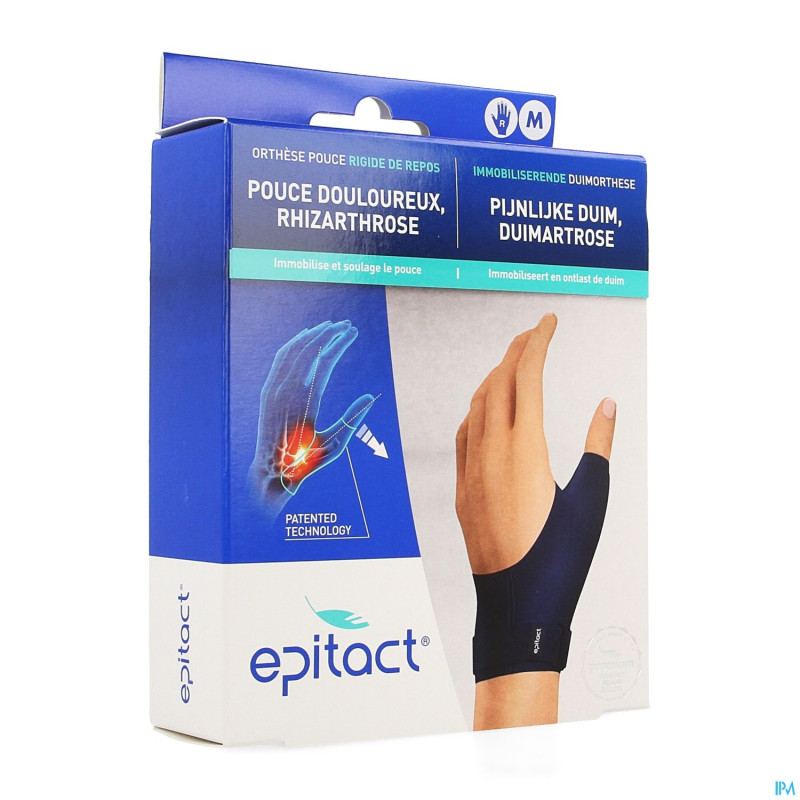 Epitact orthese pouce rigide droite m