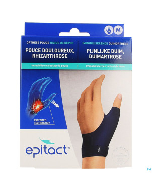 Epitact orthese pouce rigide droite m