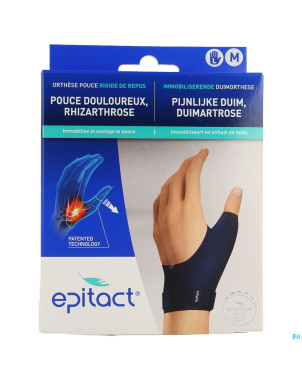 Epitact orthese pouce rigide gauche m