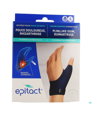 Epitact orthese pouce rigide droite l