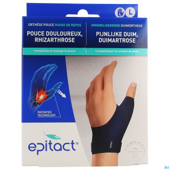 Epitact orthese pouce rigide gauche l