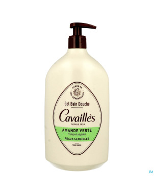 Roge cavailles gel bain douche surgr. amande v. 1l