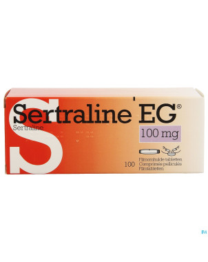 Sertraline eg 100mg pi pharma comp pell 100 pip