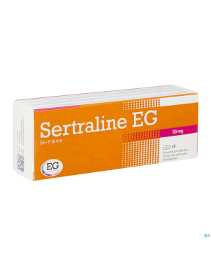 Sertraline eg  50mg pi pharma comp pell  60 pip