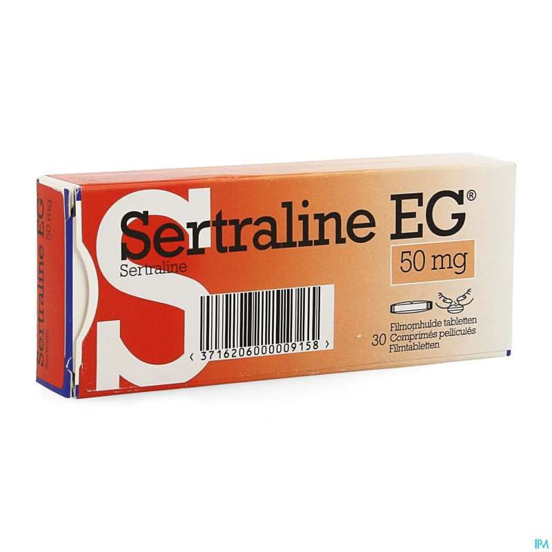 Sertraline eg  50mg pi pharma comp pell  30 pip