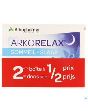 Arkorelax sommeil promopack    comp  2x30