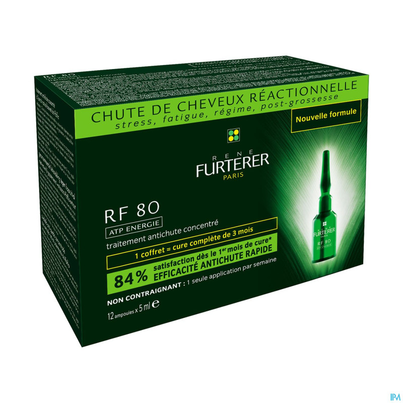 Furterer triphasic reactionnel cure 3m  amp 12x5ml