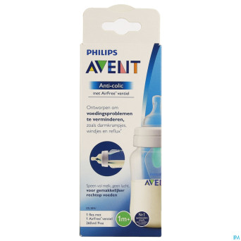 Philips avent a/colic biberon 260ml    scf813/14