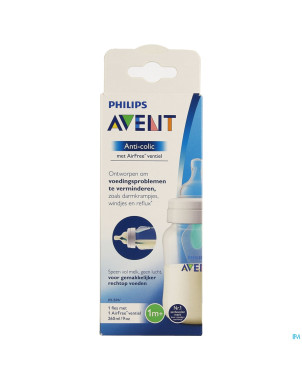Philips avent a/colic biberon 260ml    scf813/14