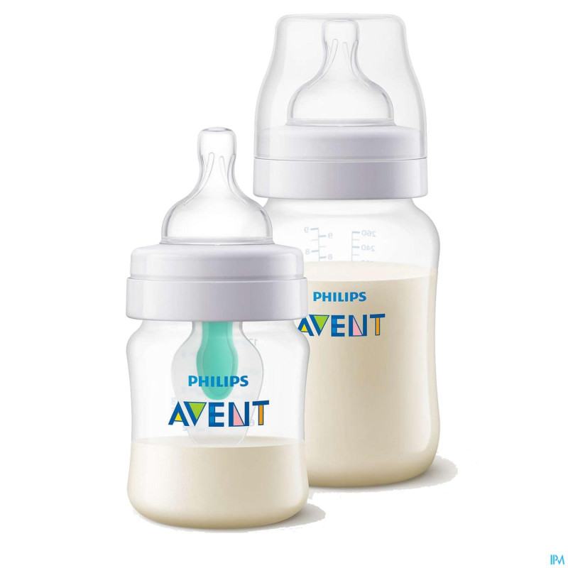 Philips avent a/colic biber. 125ml+260ml scf809/01