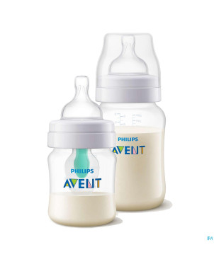 Philips avent a/colic biber. 125ml+260ml scf809/01