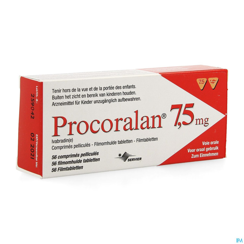 Procoralan 7,5mg impexeco comp pell 56 x 7,5mg pip