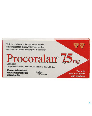 Procoralan 7,5mg impexeco comp pell 56 x 7,5mg pip