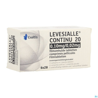 Levesialle continu 20 comp pell  6 x 28