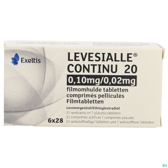 Levesialle continu 20 comp pell  6 x 28