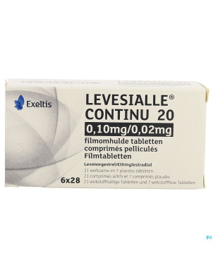 Levesialle continu 20 comp pell  6 x 28