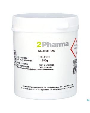 Citrate potassium 250g 2pharma