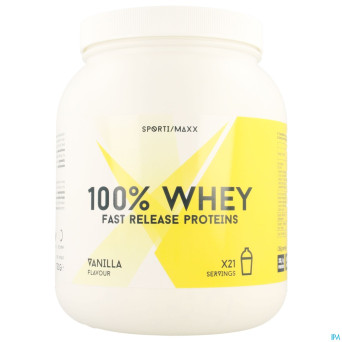 Sportimaxx 100% whey vanille   750g