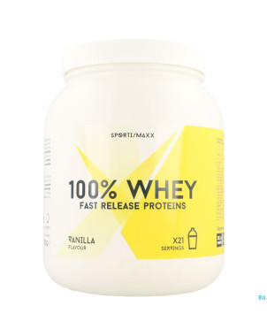Sportimaxx 100% whey vanille   750g