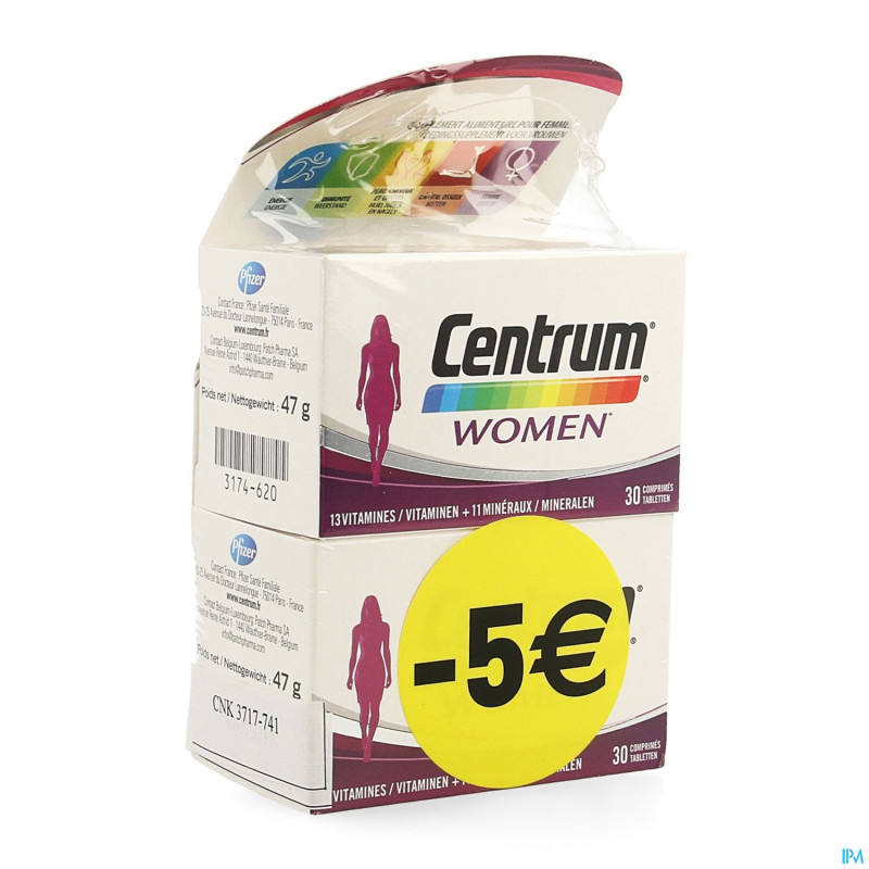Centrum women duopack    comp  2x30 -5