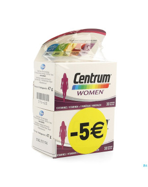 Centrum women duopack    comp  2x30 -5