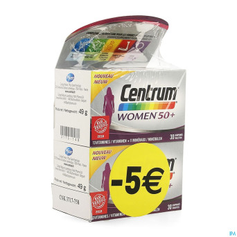 Centrum women 50+ duopack    comp  2x30 -5