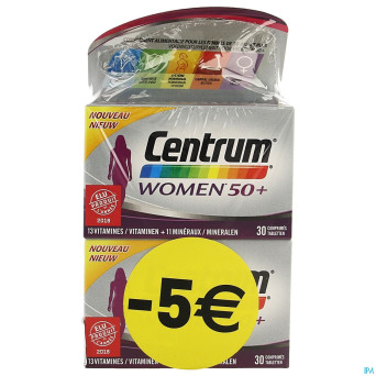 Centrum women 50+ duopack    comp  2x30 -5