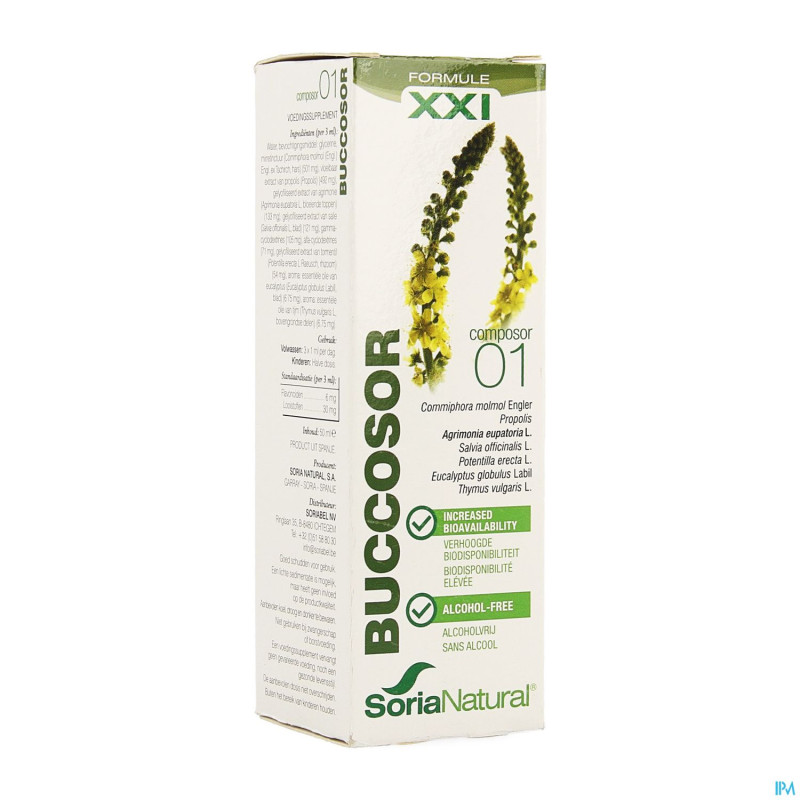 Soria composor n 1 buccosor xxi    50ml