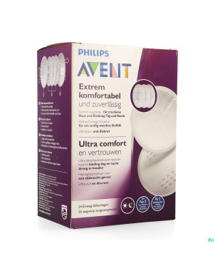 Philips avent coussinets jour/nuit 24    scf254/24