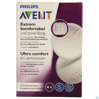 Philips avent coussinets jour/nuit 24    scf254/24