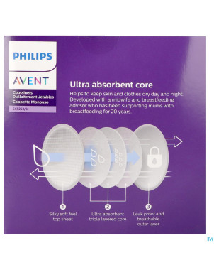 Philips avent coussinets jour/nuit 60    scf254/61