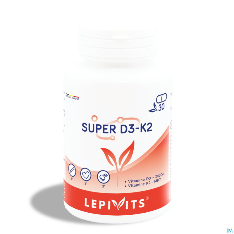 Lepivits super d3-k2    caps  30