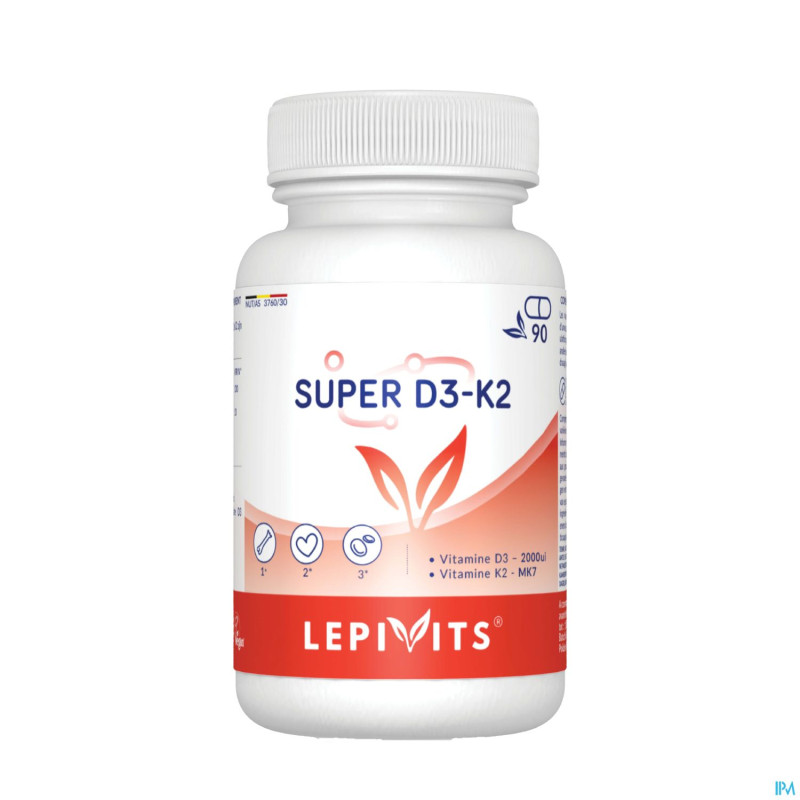 Super d3-k2 caps 90 lepivits