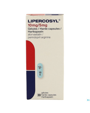 Lipercosyl 10mg/ 5mg caps dur 30