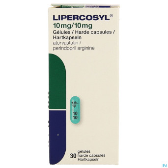 Lipercosyl 10mg/10mg caps dur 30