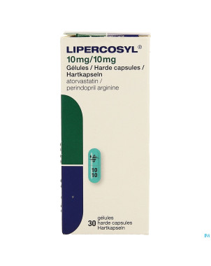 Lipercosyl 10mg/10mg caps dur 30