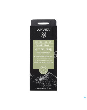 Apivita express beauty masque argile verte
