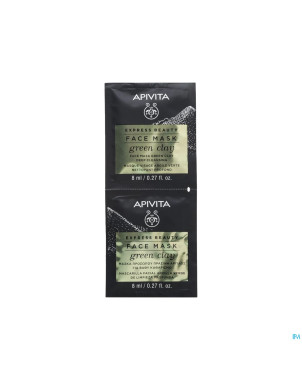 Apivita express beauty masque argile verte