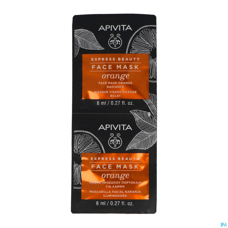 Apivita express beauty masque orange