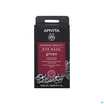 Apivita express beauty masque yeux raisin