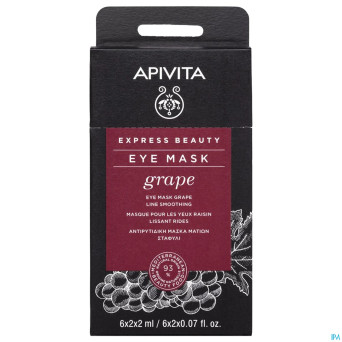 Apivita express beauty masque yeux raisin
