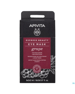 Apivita express beauty masque yeux raisin