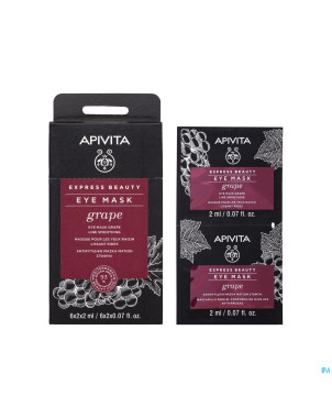 Apivita express beauty masque yeux raisin