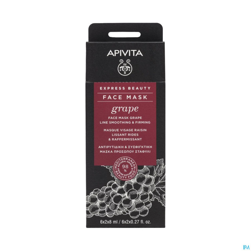 Apivita express beauty masque raisin