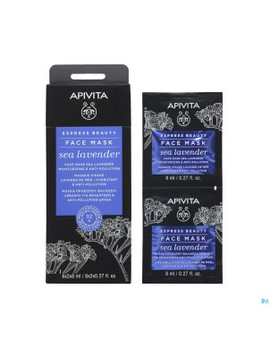 Apivita express beauty masquelavande mer